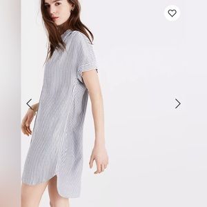 Madewell Central Stripe Shirtdress
